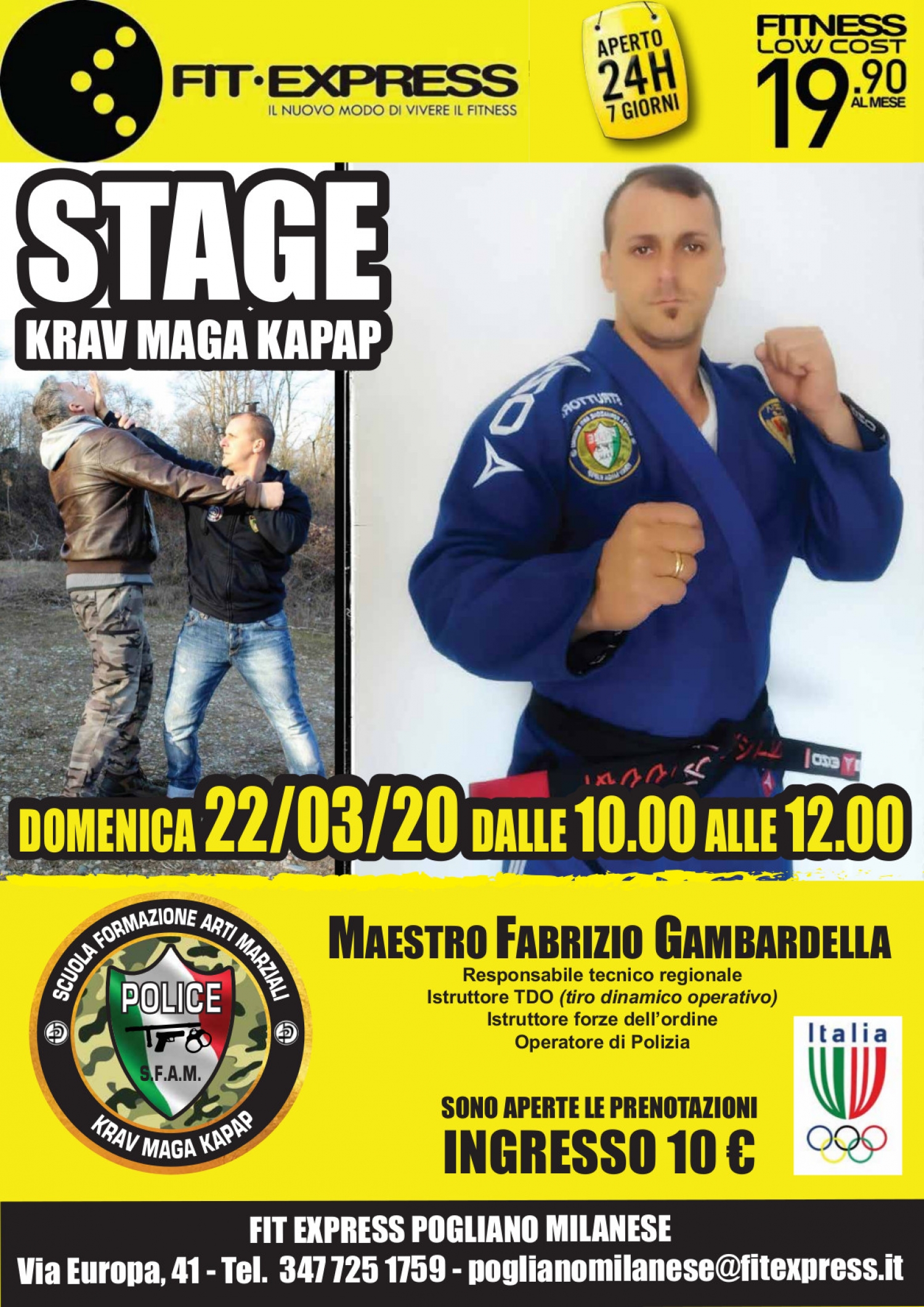 Stage KRAV MAGA KAPAP